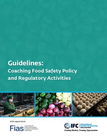 IFC Guidelines for Coaching on Food Safety Policy and Regulatory Activities